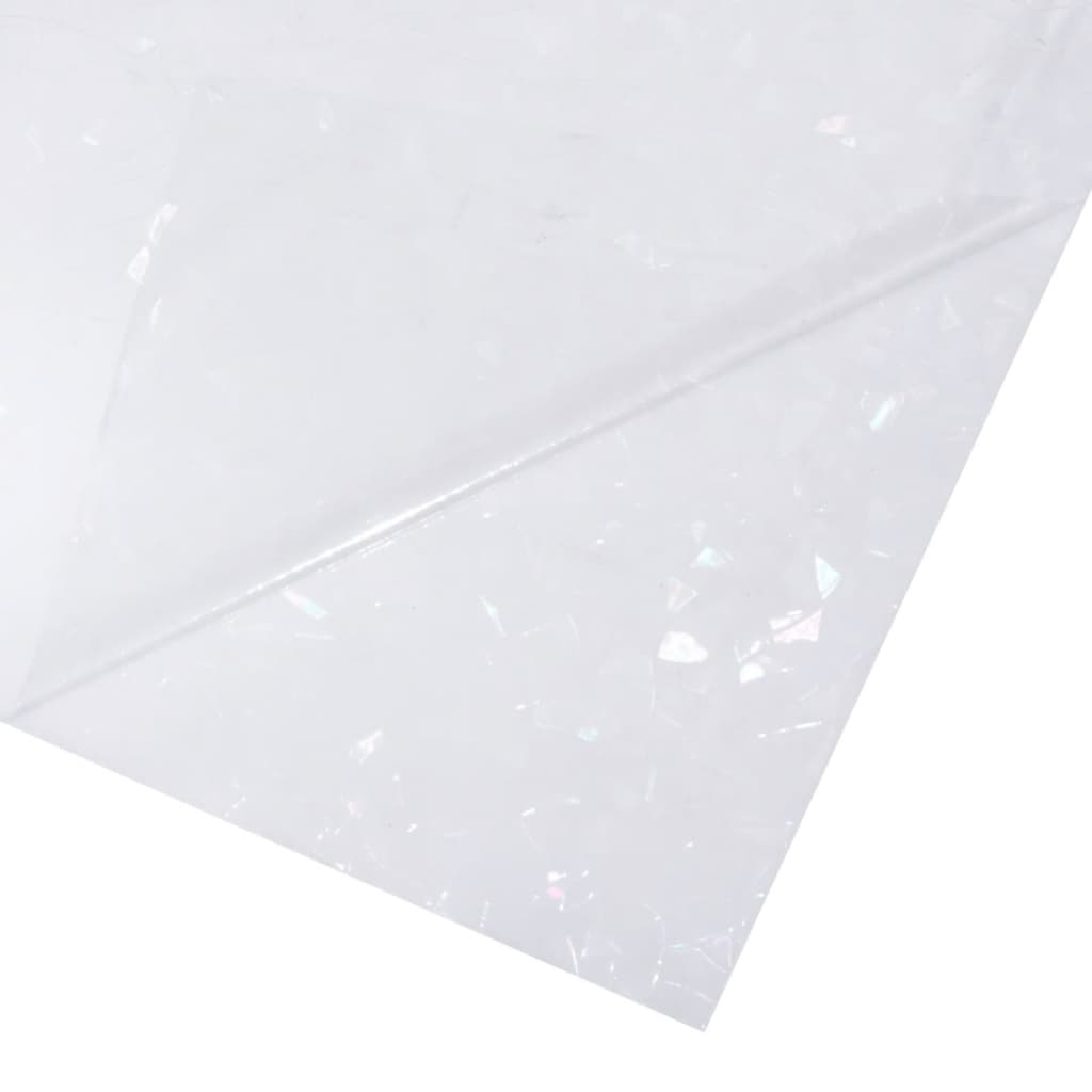 vidaXL Folie fereastră mată, model curcubeu 3D, 90x2000 cm, PVC vidaXL Folie fereastră mată, model curcubeu 3D, 90x2000 cm, PVC