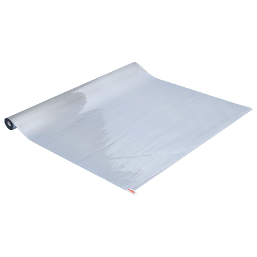 vidaXL Folie solară efect reflectorizant static argintiu 45x2000cm PVC