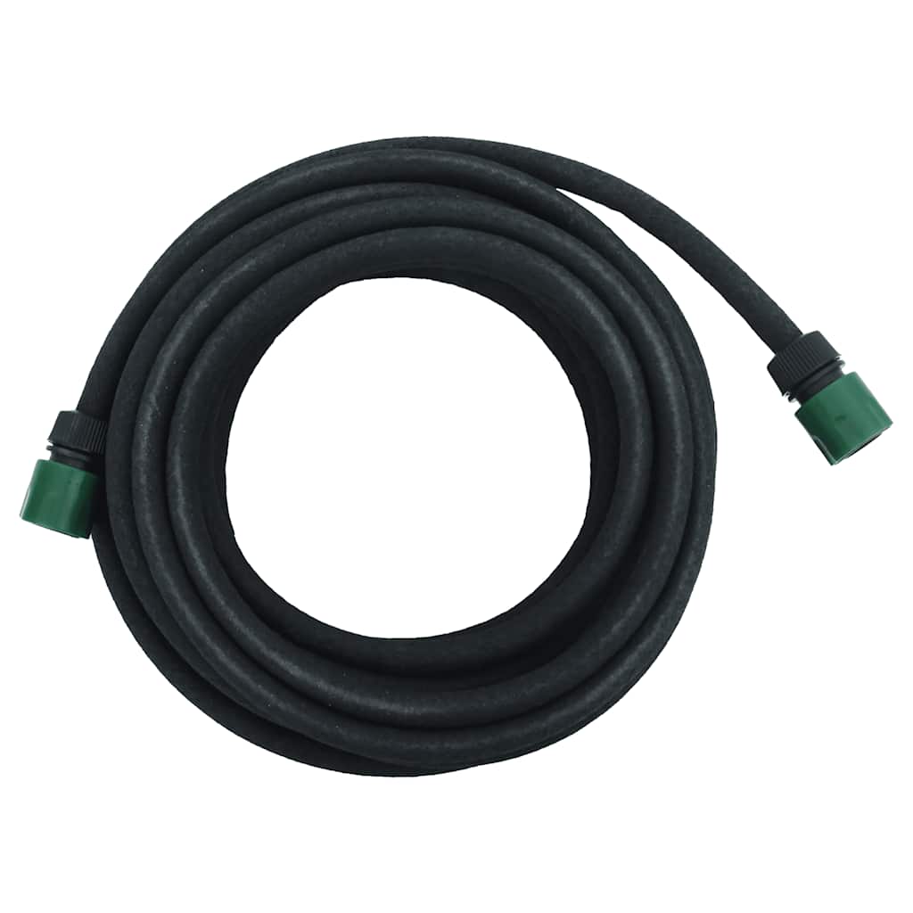 vidaXL Furtun poros de grădină, negru, 0,6", 10 m, cauciuc vidaXL Furtun poros de grădină, negru, 0,6", 10 m, cauciuc
