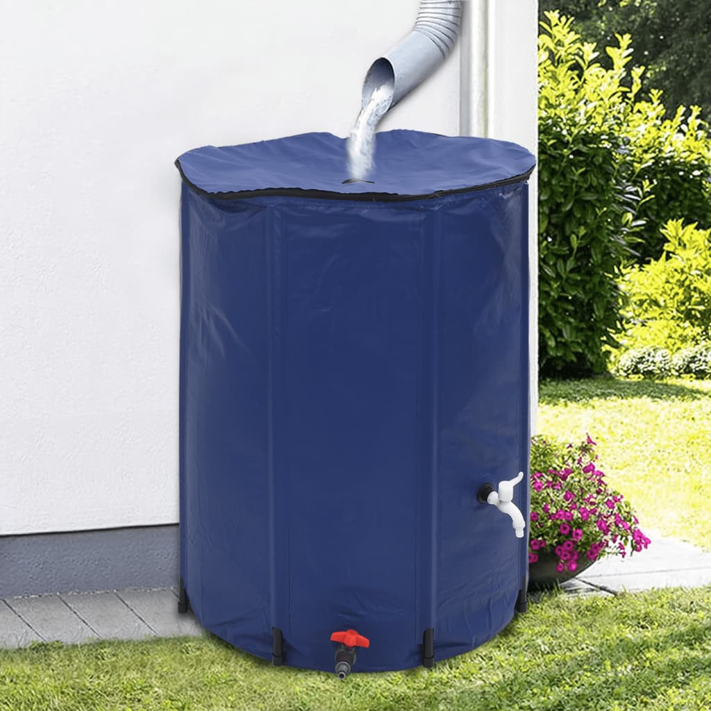 vidaXL Rezervor de apă cu robinet, pliabil, 750 L, PVC vidaXL Rezervor de apă cu robinet, pliabil, 750 L, PVC