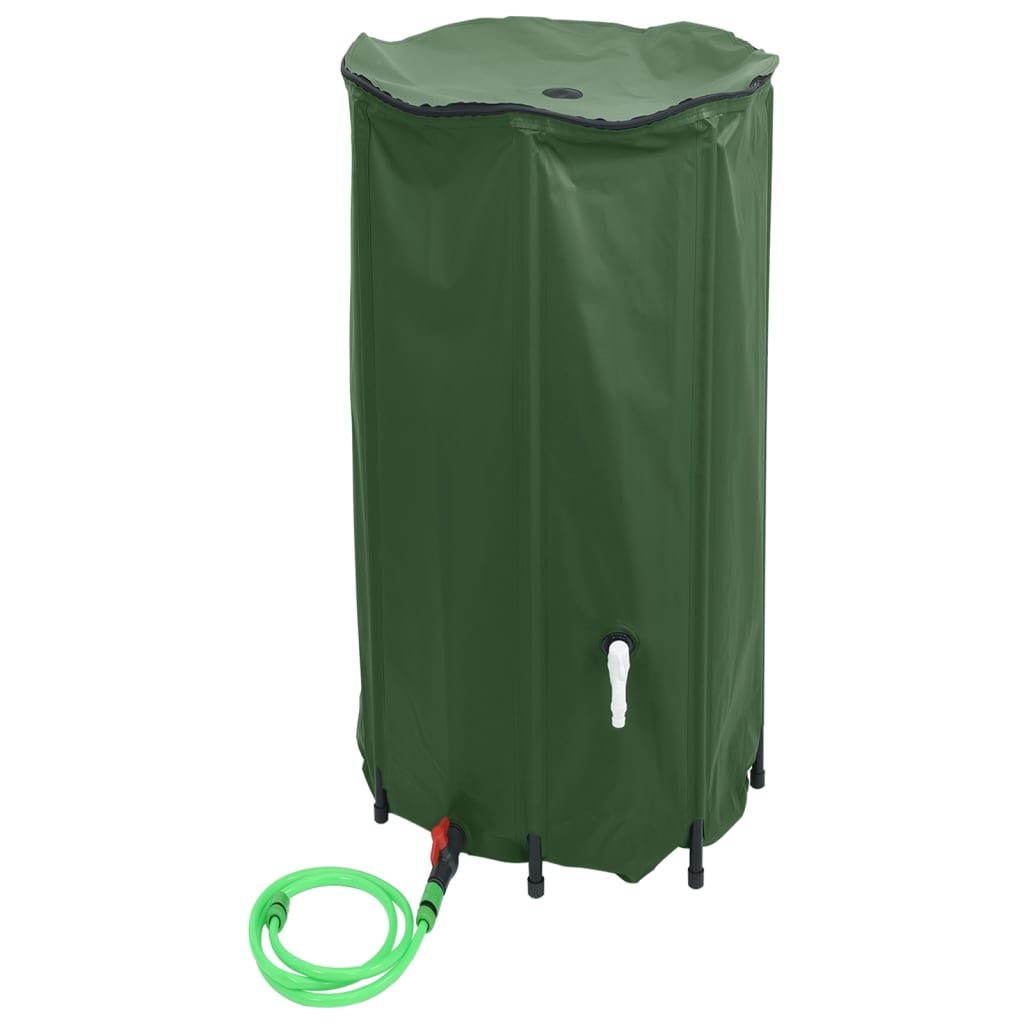 vidaXL Rezervor de apă cu robinet, pliabil, 380 L, PVC vidaXL Rezervor de apă cu robinet, pliabil, 380 L, PVC