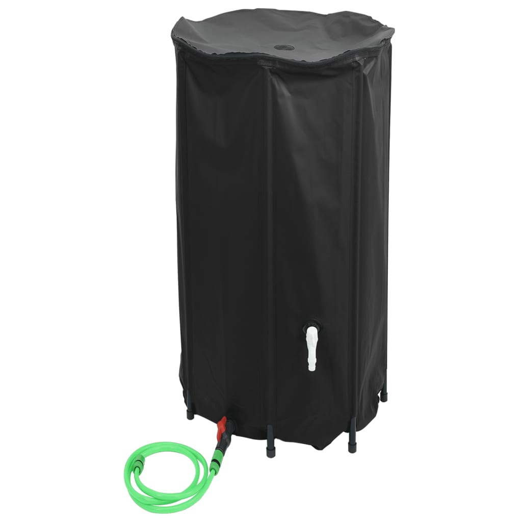 vidaXL Rezervor de apă cu robinet, pliabil, 380 L, PVC vidaXL Rezervor de apă cu robinet, pliabil, 380 L, PVC