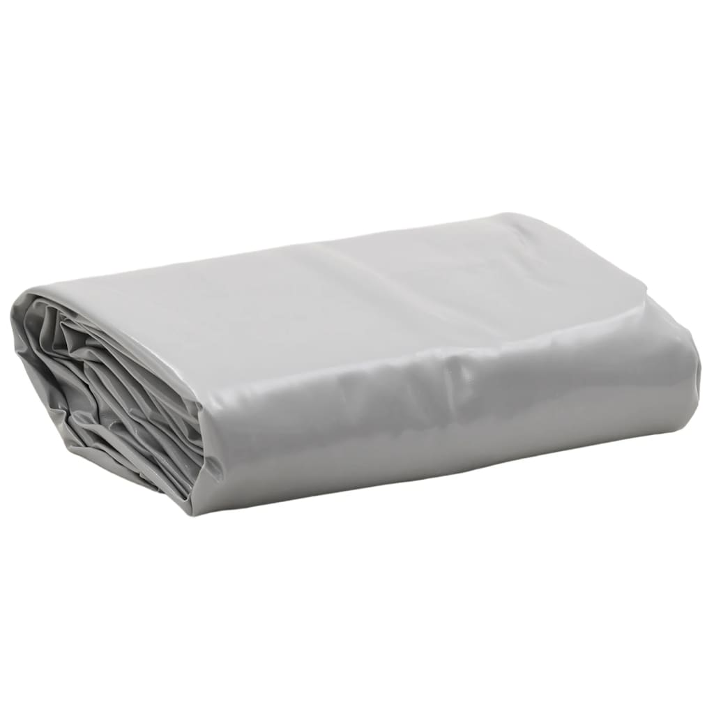 vidaXL Prelată, gri, 5x5 m, 650 g/m²