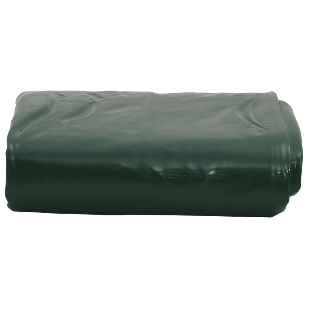 vidaXL Prelată, verde, 1x2,5 m, 650 g/m²