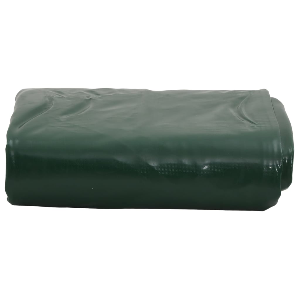 vidaXL Prelată, verde, 5x5 m, 650 g/m²