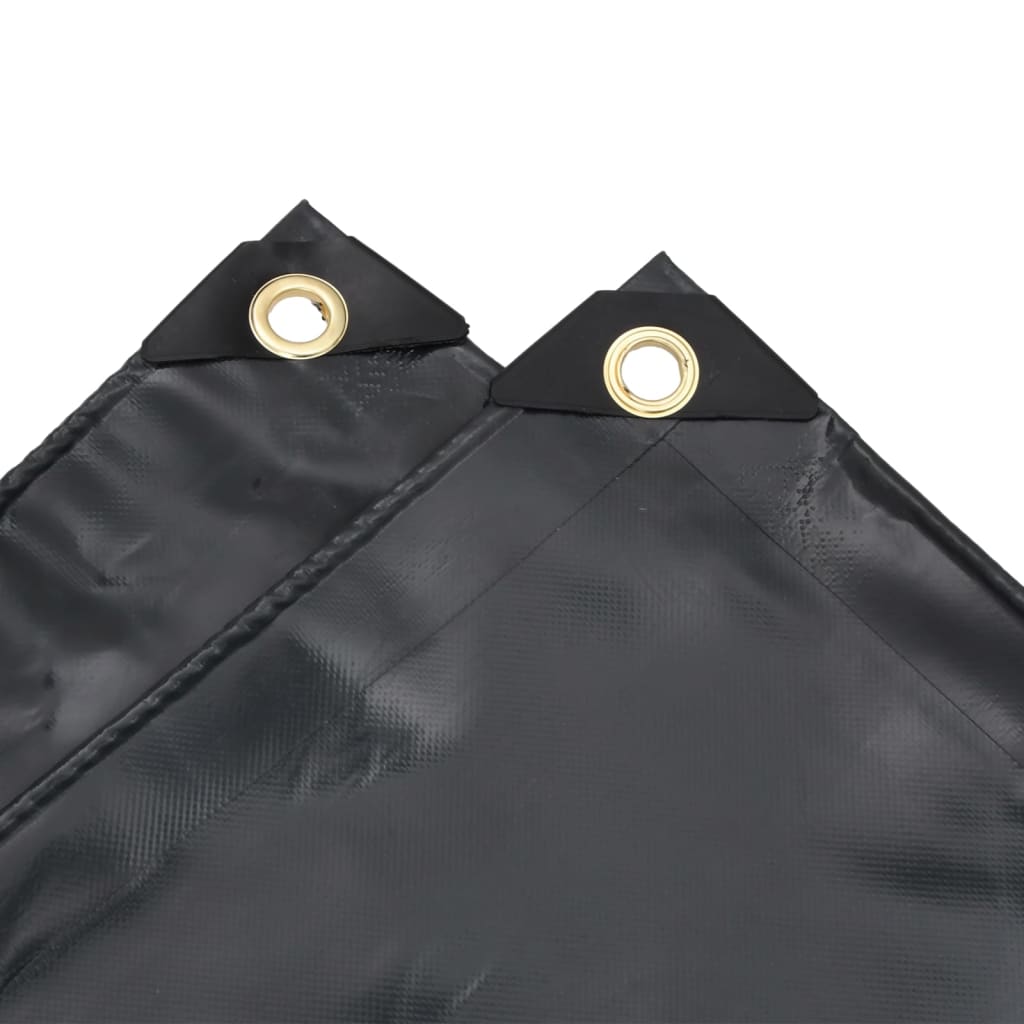 vidaXL Prelată, antracit, 3x3 m, 650 g/m²