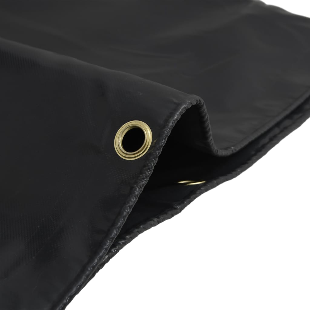 vidaXL Prelată, antracit, 5x5 m, 650 g/m²