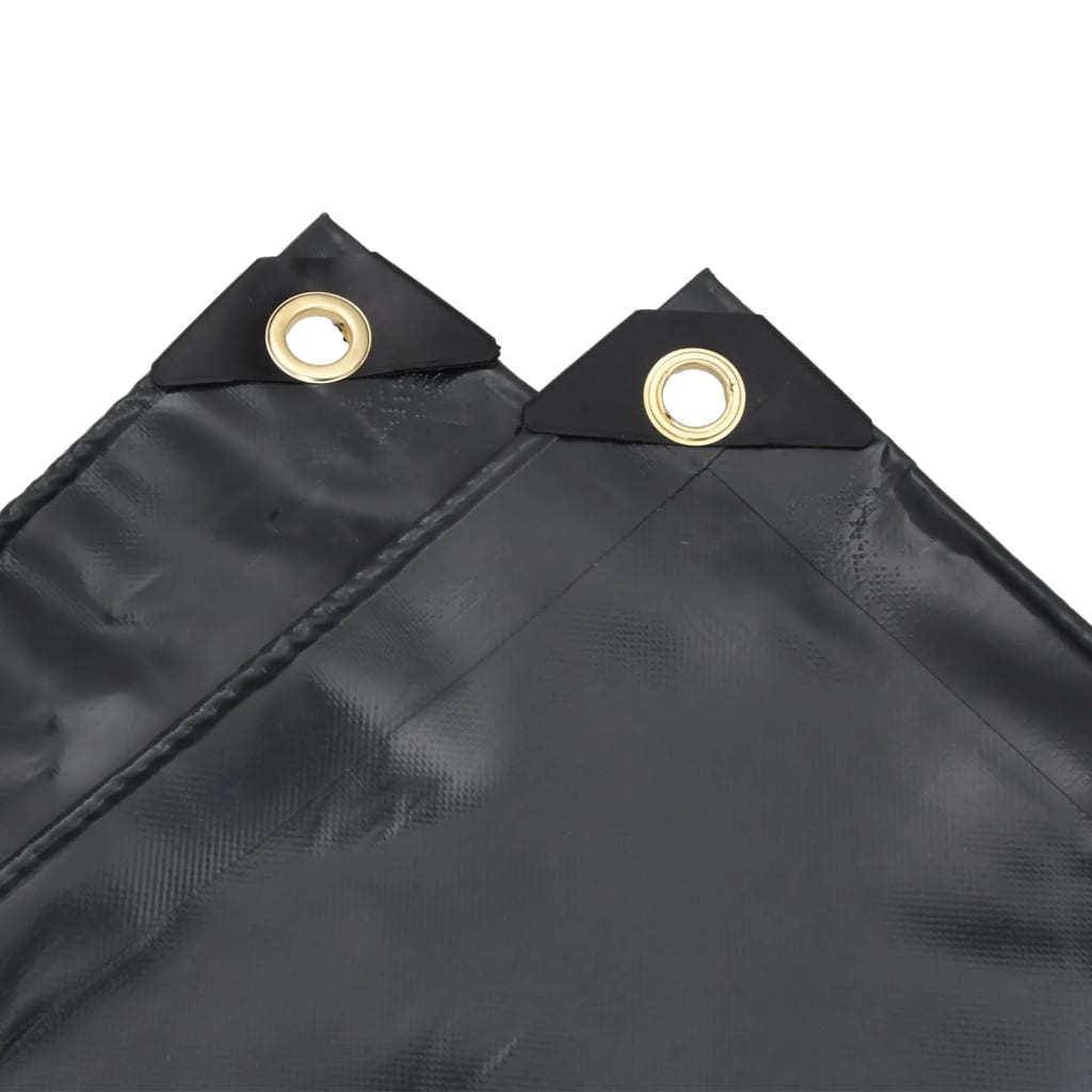 vidaXL Prelată, antracit, 5x5 m, 650 g/m²