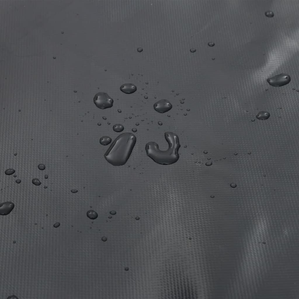 vidaXL Prelată, antracit, 5x6 m, 650 g/m²