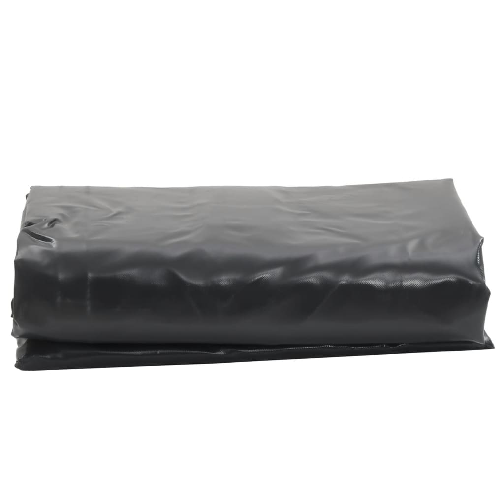 vidaXL Prelată, antracit, 5x7 m, 650 g/m²