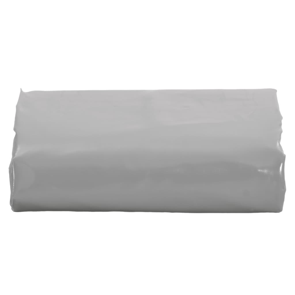 vidaXL Prelată, gri, 4x4 m, 650 g/m²
