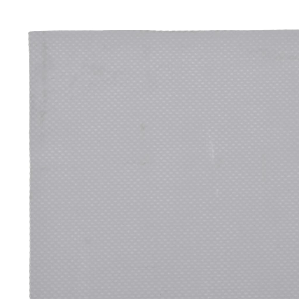 vidaXL Prelată, gri, 4x5 m, 650 g/m²