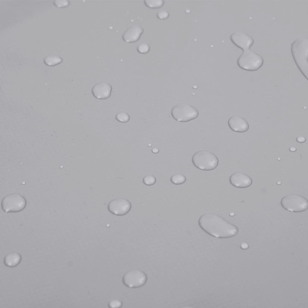 vidaXL Prelată, gri, 4x6 m, 650 g/m²