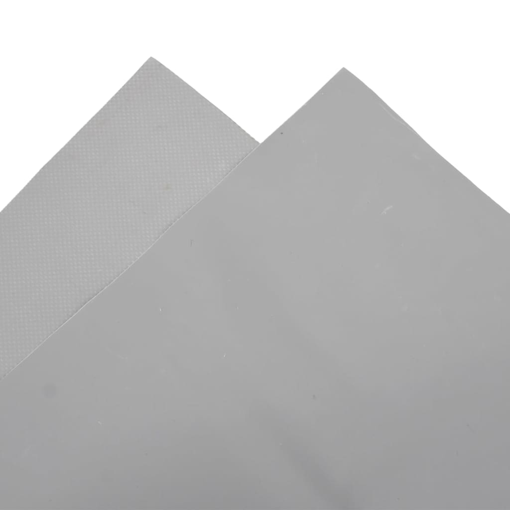 vidaXL Prelată, gri, 1,5x10 m, 650 g/m²