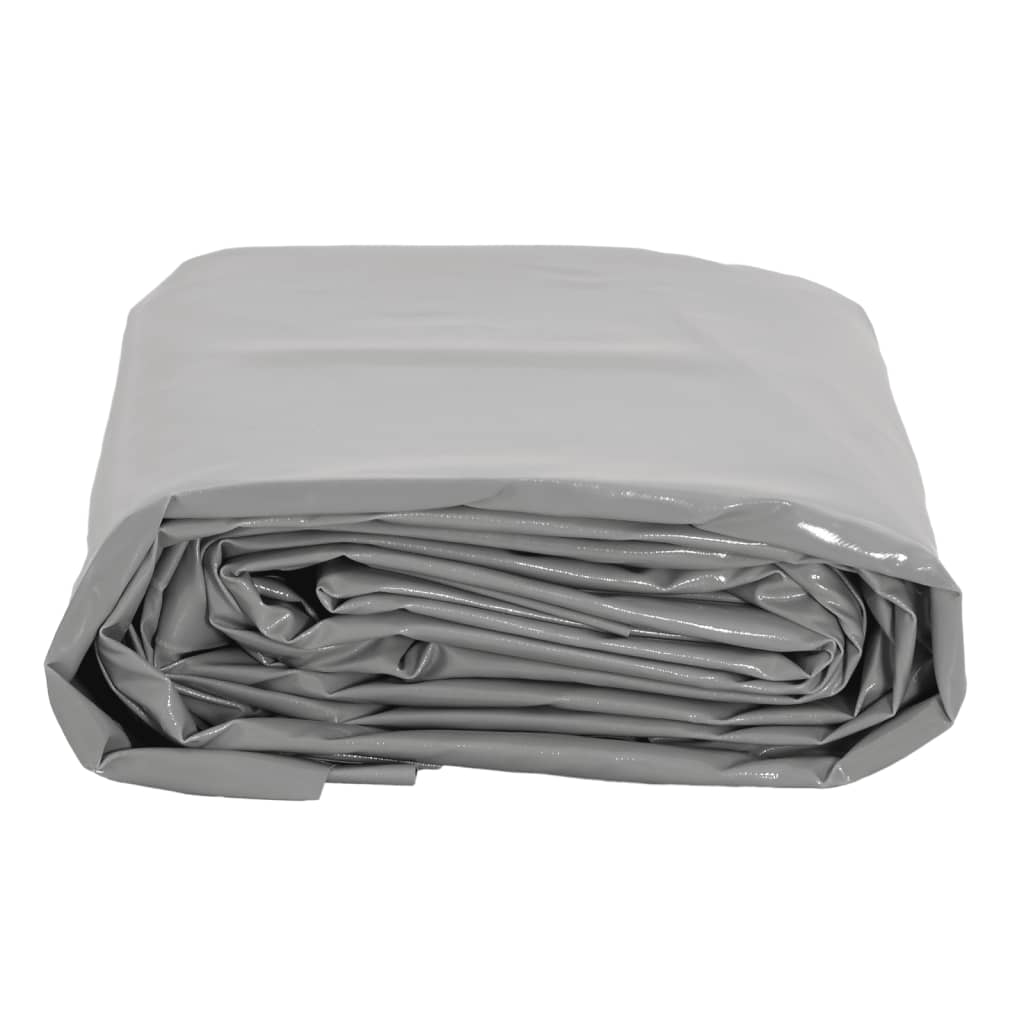 vidaXL Prelată, gri, 5x7 m, 650 g/m²