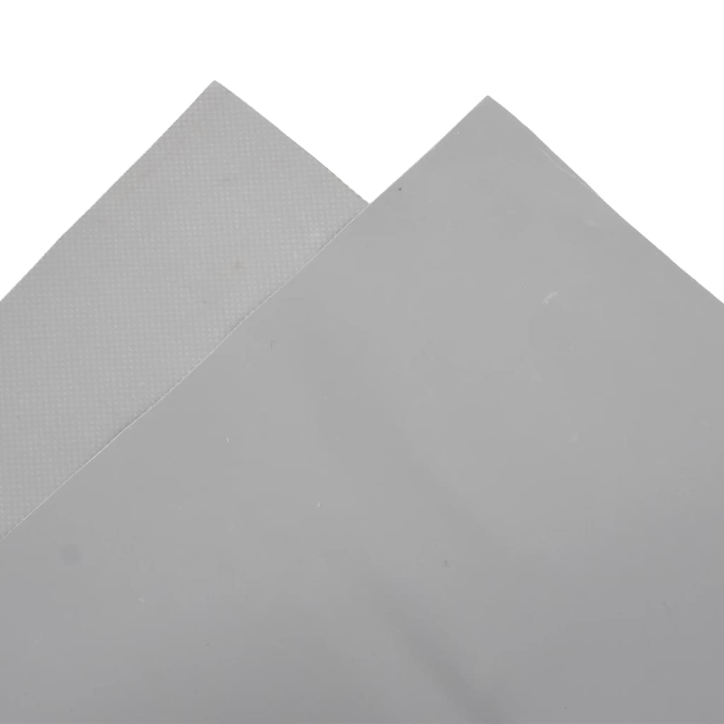 vidaXL Prelată, gri, 5x8 m, 650 g/m²