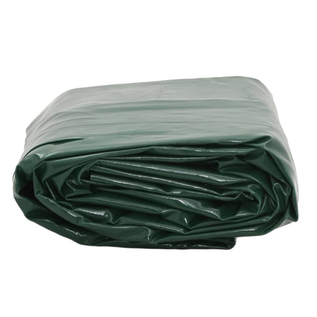 vidaXL Prelată, verde, 2x3 m, 650 g/m²