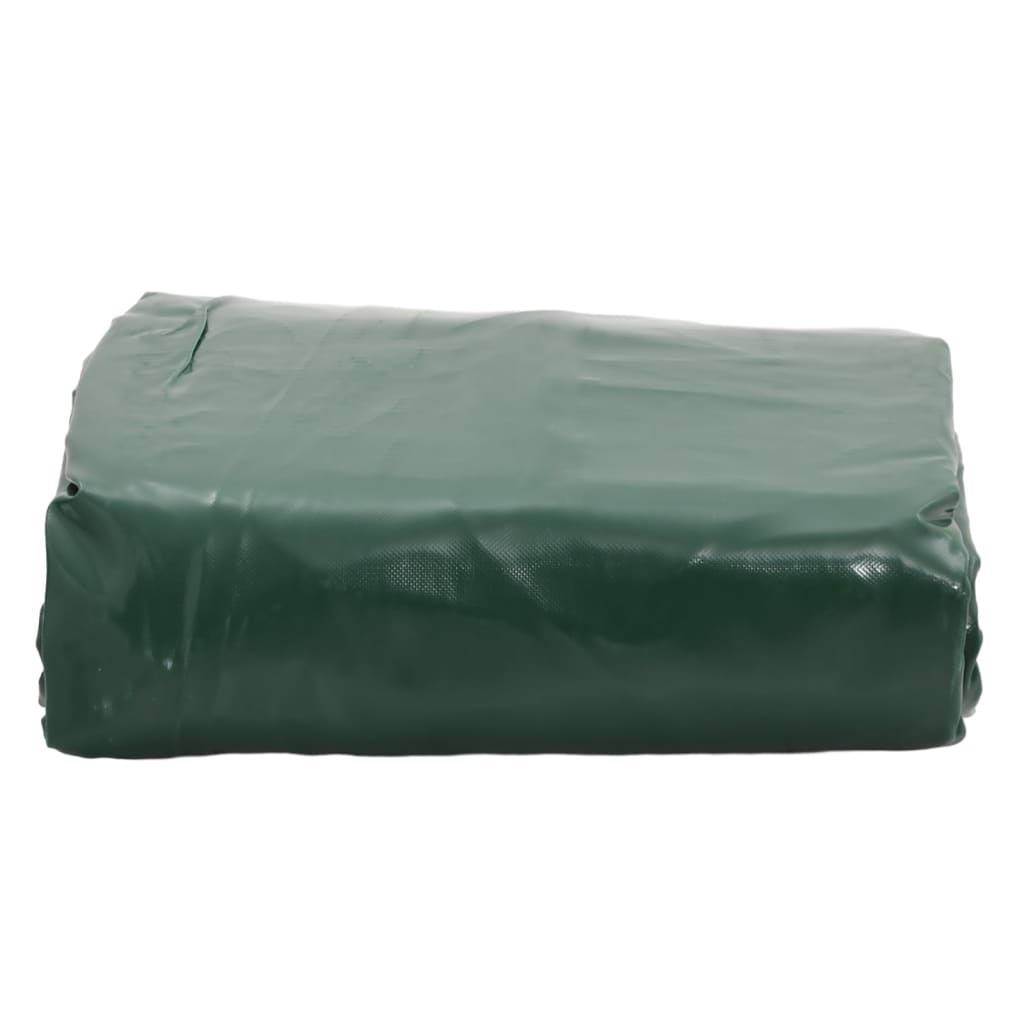 vidaXL Prelată, verde, 3x3 m, 650 g/m²