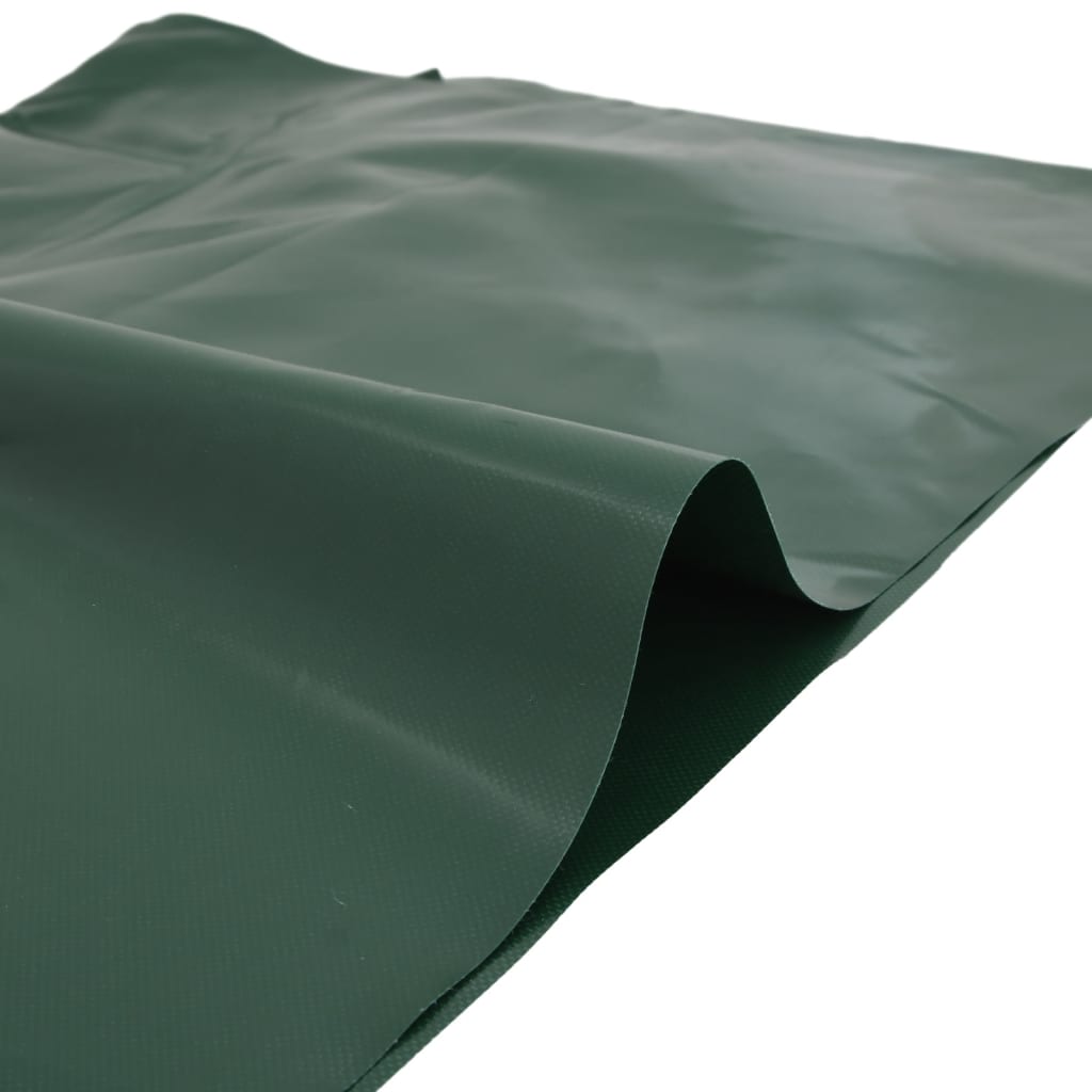 vidaXL Prelată, verde, 1,5x6 m, 650 g/m²