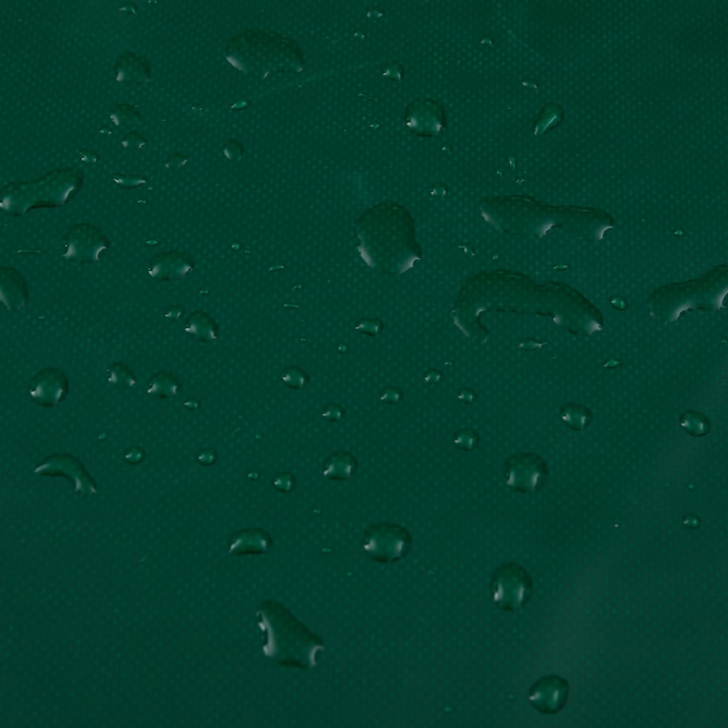 vidaXL Prelată, verde, 3,5x5 m, 650 g/m²