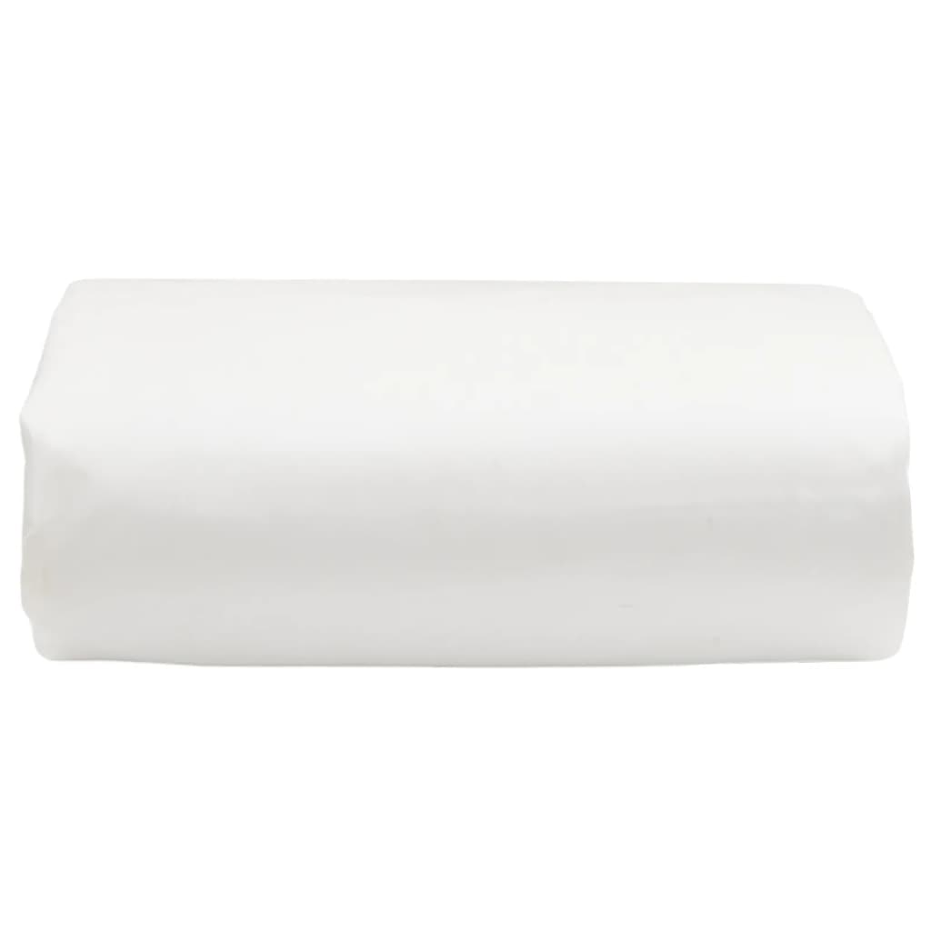 vidaXL Prelată, alb, 1,5x2,5 m, 650 g/m²