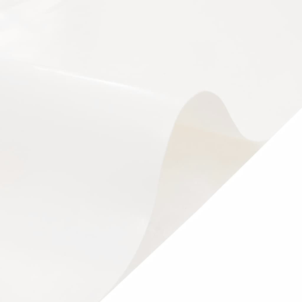 vidaXL Prelată, alb, 1,5x2,5 m, 650 g/m²