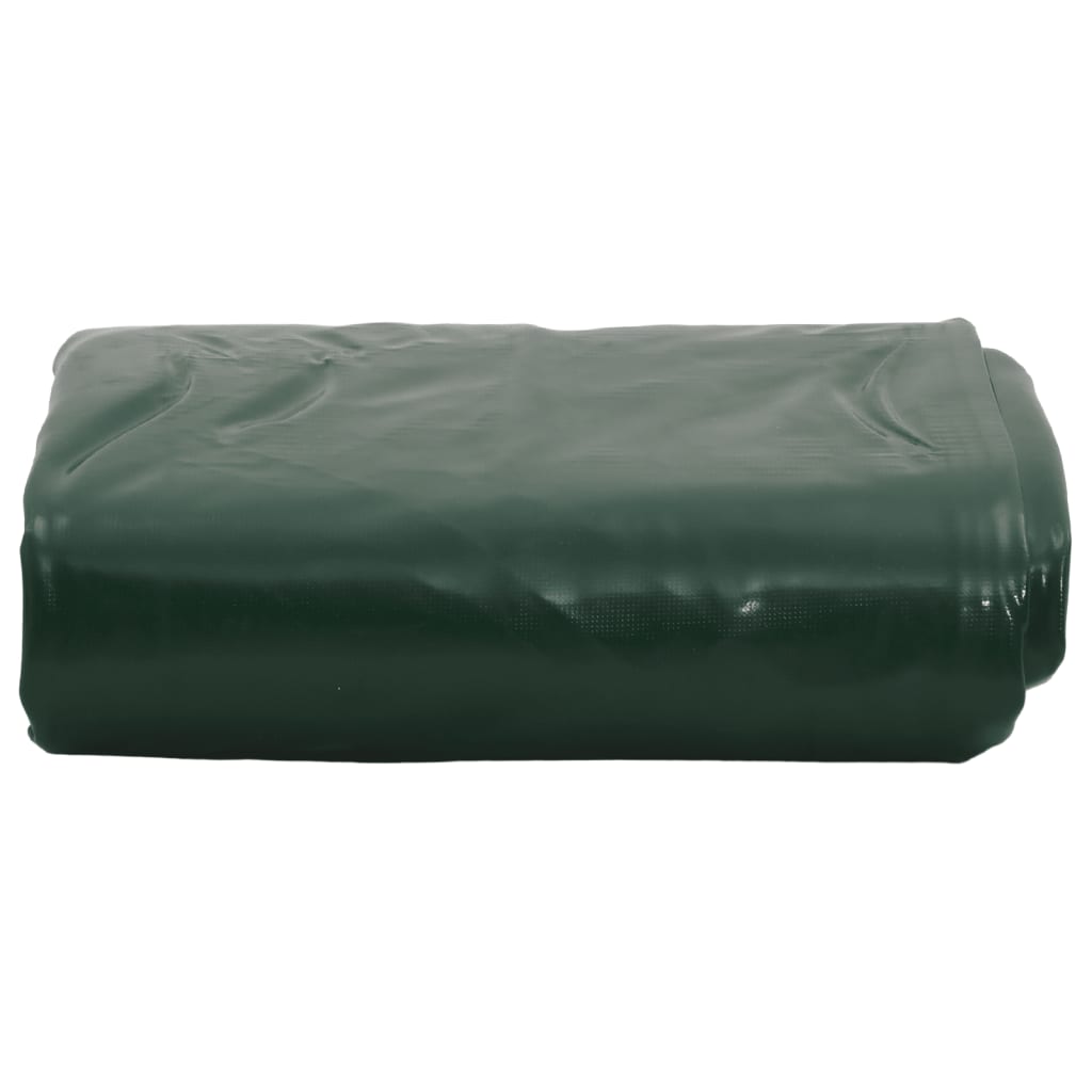 vidaXL Prelată, verde, Ø 2,6 m, 650 g/m²