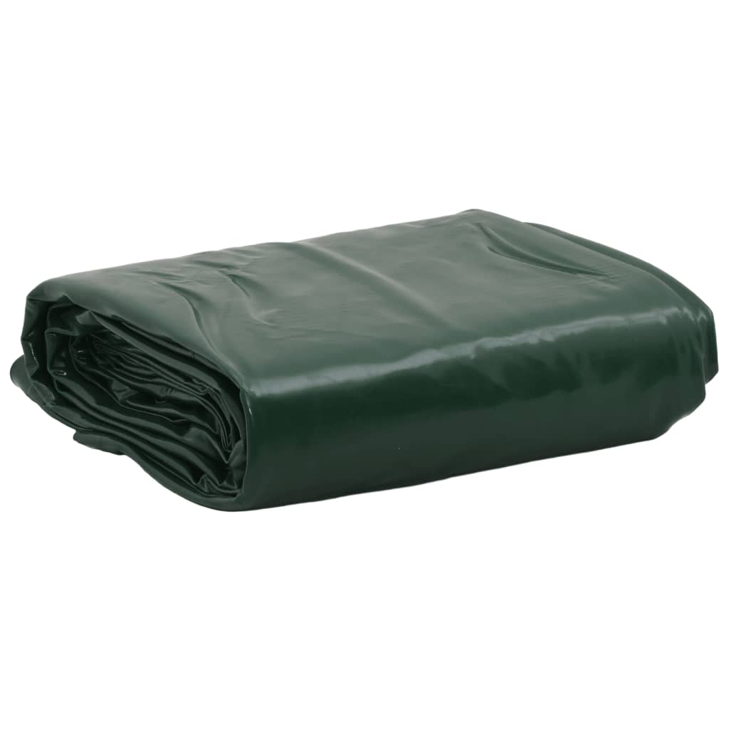 vidaXL Prelată, verde, Ø 2,8 m, 650 g/m²