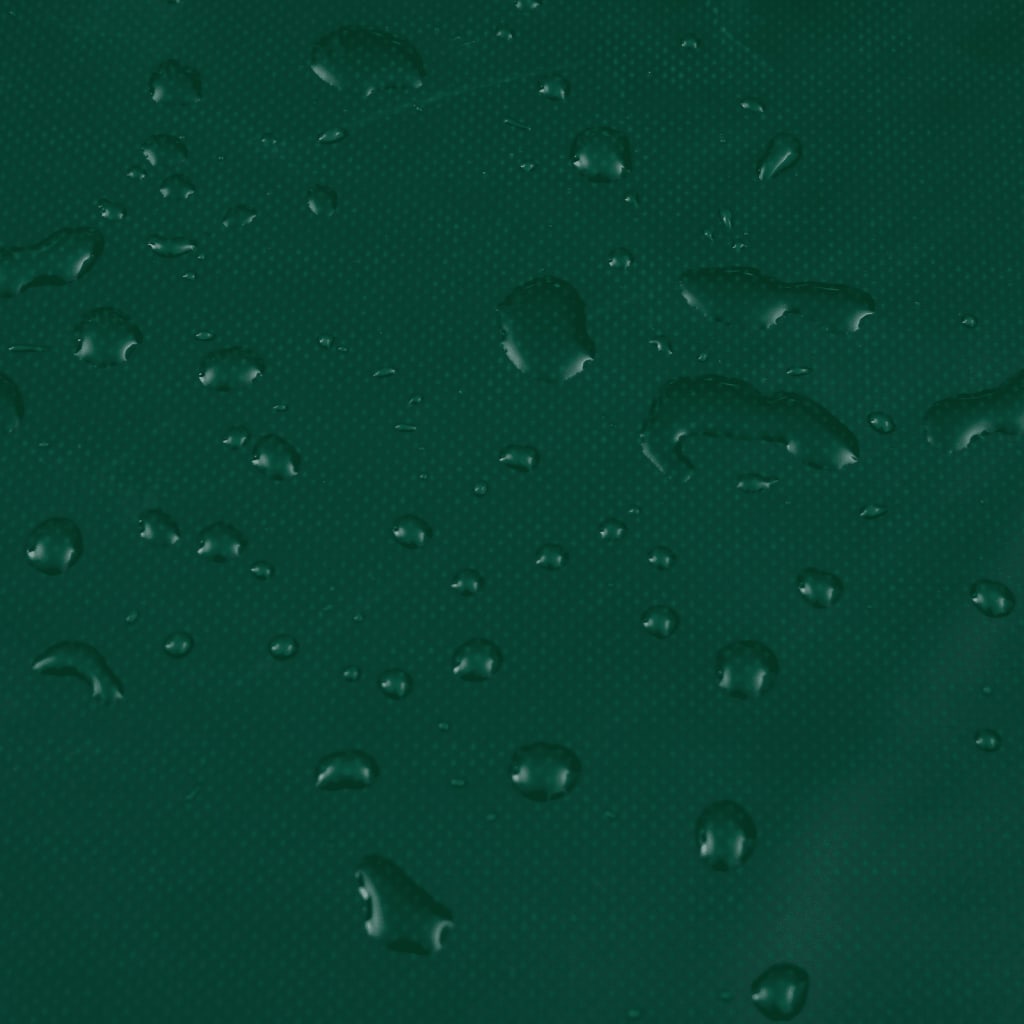 vidaXL Prelată, verde, Ø 4 m, 650 g/m²