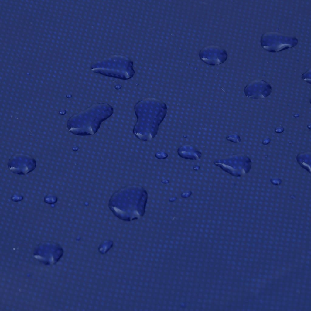 vidaXL Prelată, albastru, Ø 2,4 m, 650 g/m²