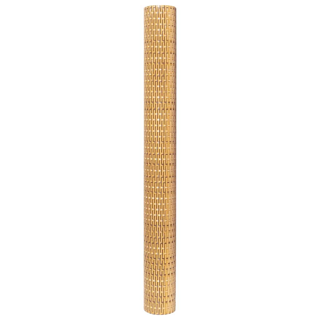 vidaXL Paravan Balcon Maro Deschis 400x80 cm Poly Rattan vidaXL Paravan Balcon Maro Deschis 400x80 cm Poly Rattan