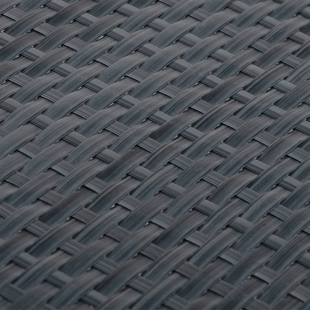 vidaXL Paravane pentru balcon, 5 buc., antracit, 255x19 cm, poliratan vidaXL Paravane pentru balcon, 5 buc., antracit, 255x19 cm, poliratan