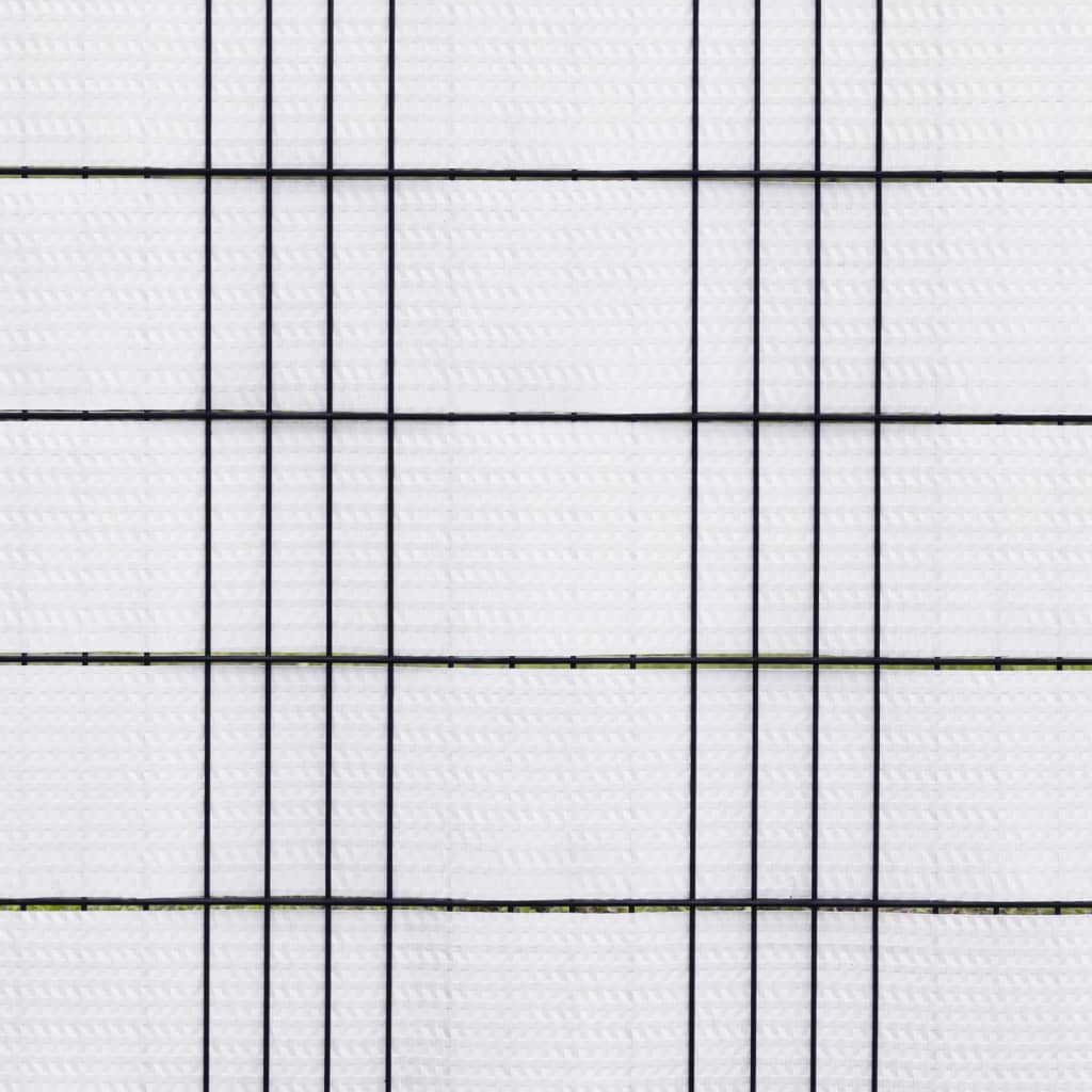 vidaXL Paravane pentru balcon, 10 buc., alb, 255x19 cm, poliratan vidaXL Paravane pentru balcon, 10 buc., alb, 255x19 cm, poliratan