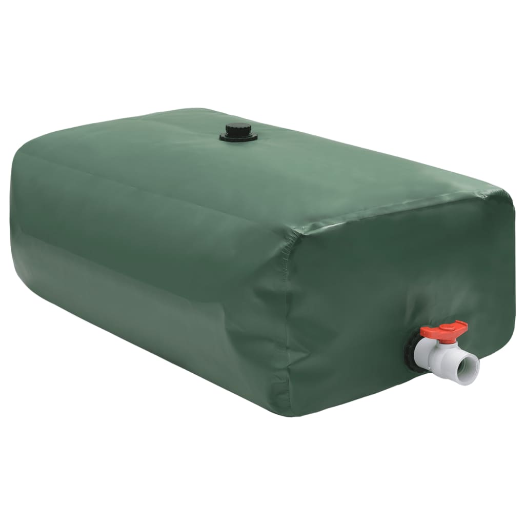 vidaXL Rezervor de apă cu robinet, pliabil, 1500 L, PVC vidaXL Rezervor de apă cu robinet, pliabil, 1500 L, PVC