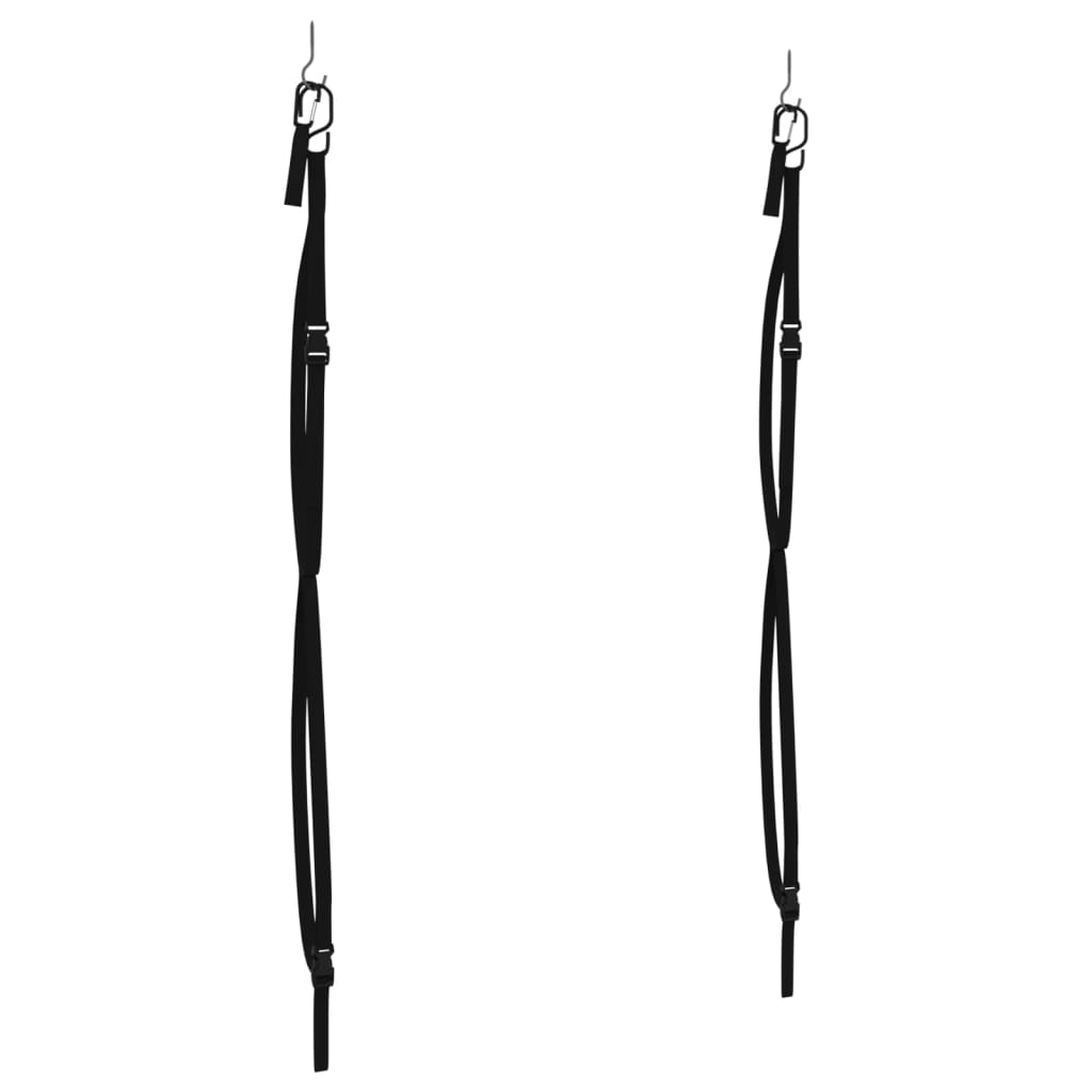 vidaXL Curele depozitare duble de caiac, cu cleme pentru vâsle, 50 kg vidaXL Curele depozitare duble de caiac, cu cleme pentru vâsle, 50 kg