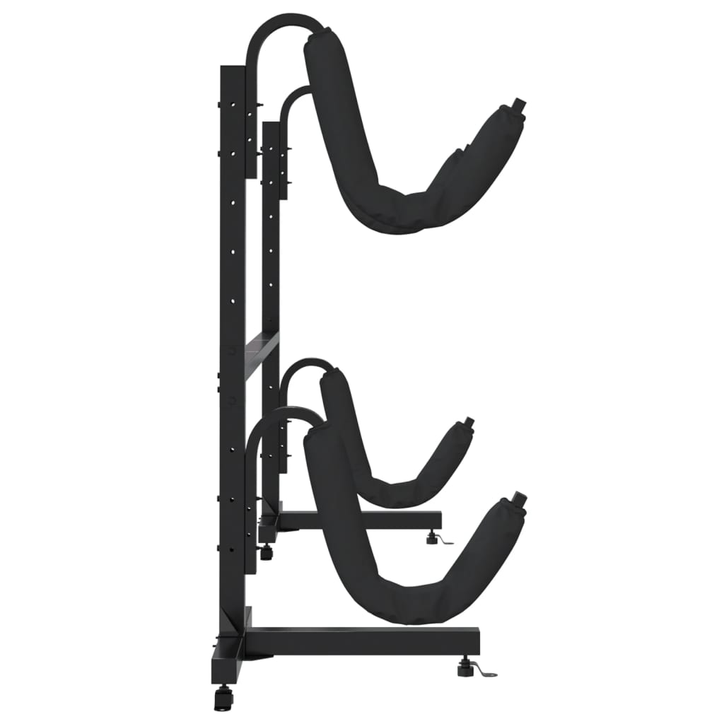 vidaXL Suport de depozitare pentru 2 caiace 250x57x127,5 cm Oțel vidaXL Suport de depozitare pentru 2 caiace 250x57x127,5 cm Oțel