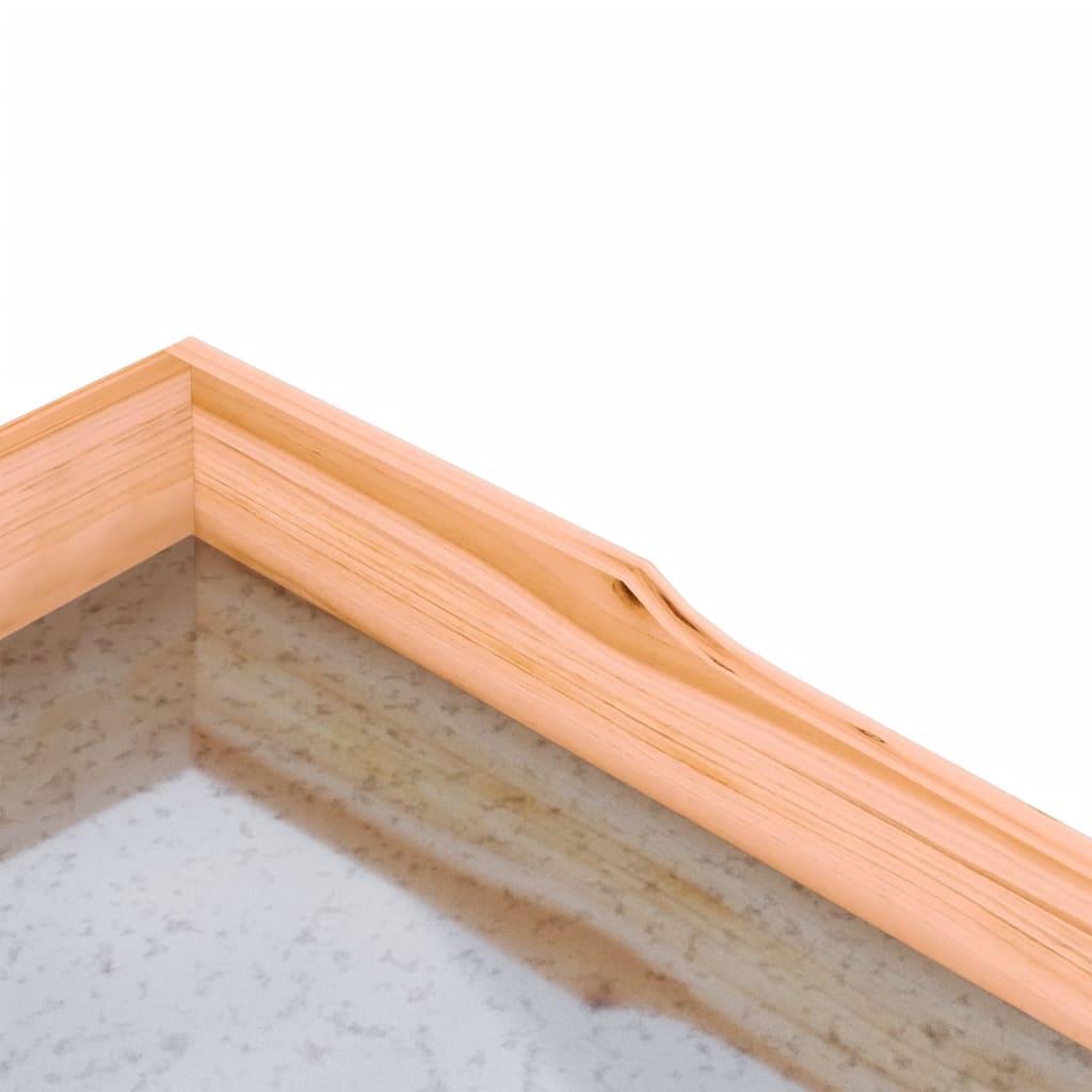 vidaXL Masă de plante cu raft, maro, 78x38x82,5 cm, lemn masiv de brad vidaXL Masă de plante cu raft, maro, 78x38x82,5 cm, lemn masiv de brad
