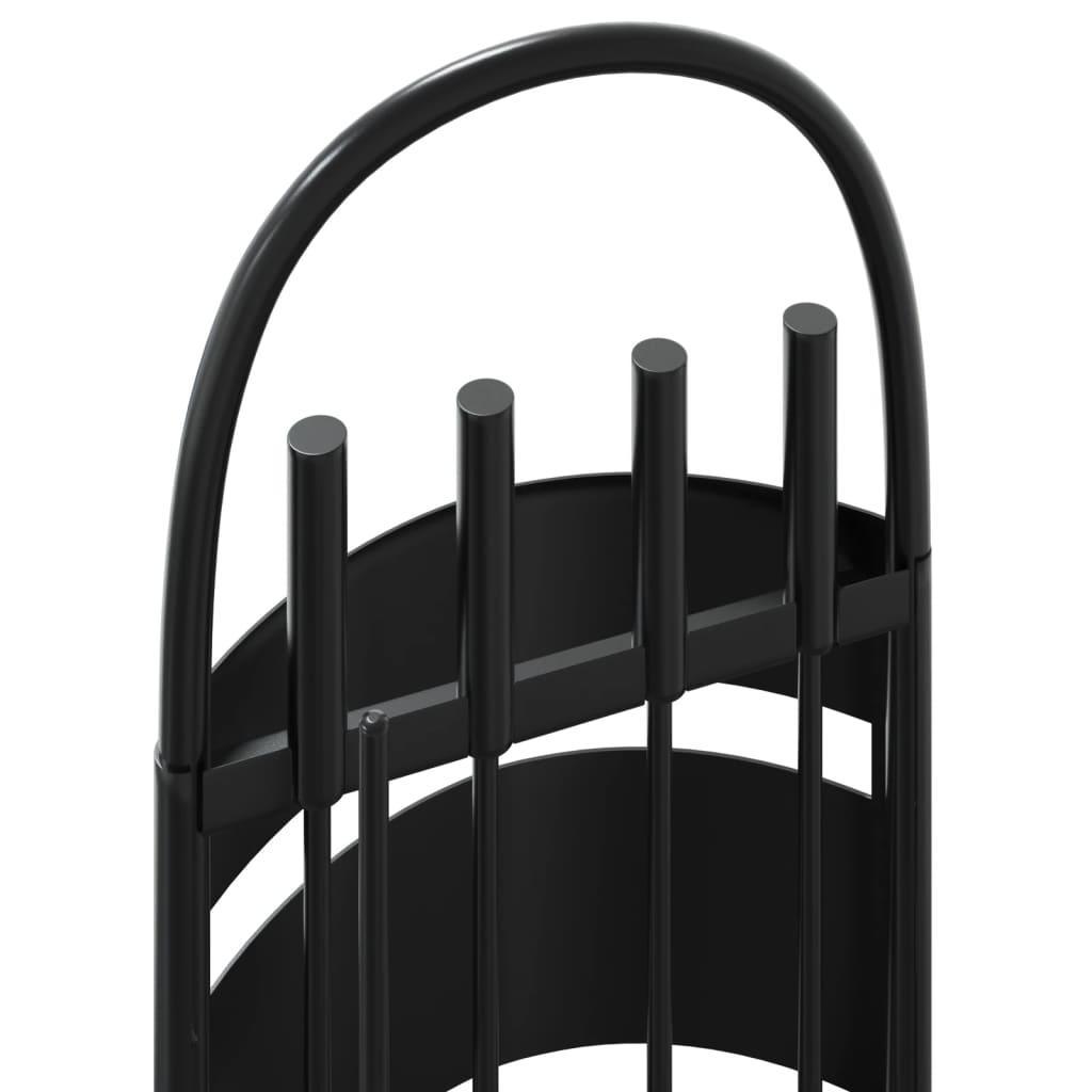 vidaXL Set de unelte pentru șemineu, 5 piese, 23x15x66 cm, oțel vidaXL Set de unelte pentru șemineu, 5 piese, 23x15x66 cm, oțel