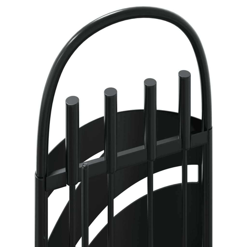 vidaXL Set de unelte pentru șemineu, 5 piese, 23x15x66 cm, oțel vidaXL Set de unelte pentru șemineu, 5 piese, 23x15x66 cm, oțel