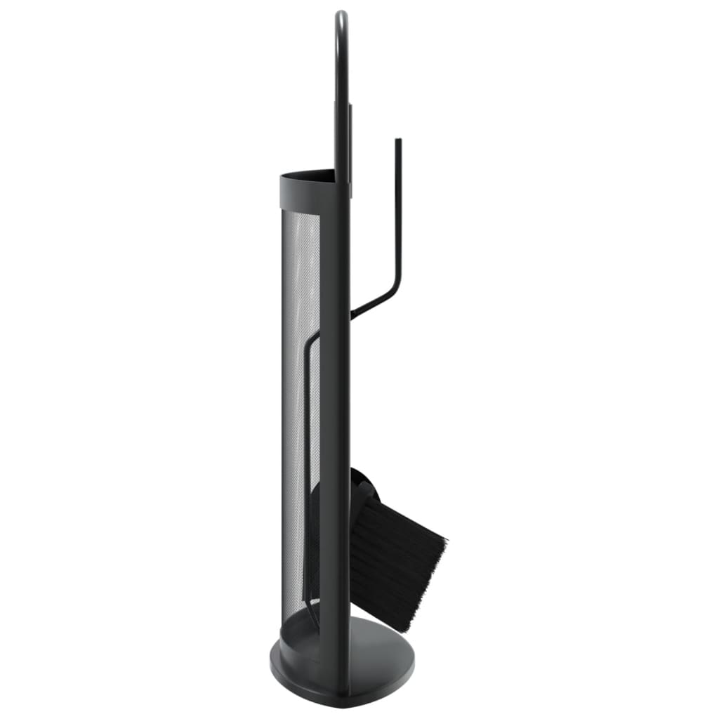 vidaXL Set de unelte pentru șemineu, 5 piese, 23x15x66 cm, oțel vidaXL Set de unelte pentru șemineu, 5 piese, 23x15x66 cm, oțel