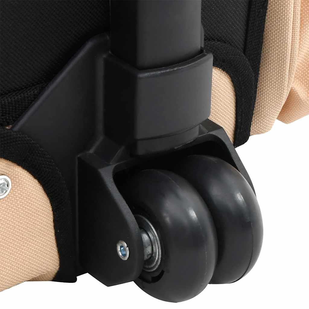 Troller pentru animale de companie multifuncțional, pliabil, bej