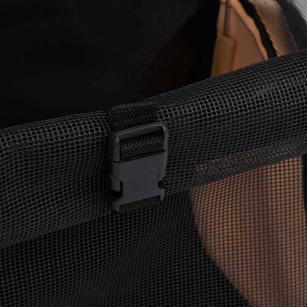 Troller pentru animale de companie multifuncțional, pliabil, bej