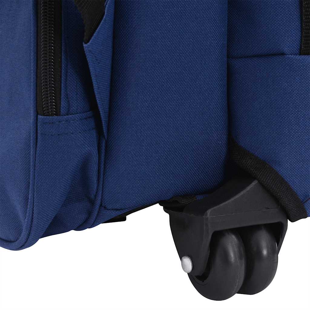 Troller pentru animale de companie multifuncțional, pliabil, albastru