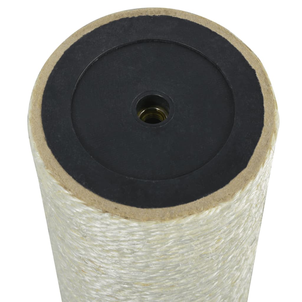 vidaXL Ansamblu de joacă pentru pisici 8x35 cm, 8 mm Bej vidaXL Ansamblu de joacă pentru pisici 8x35 cm, 8 mm Bej