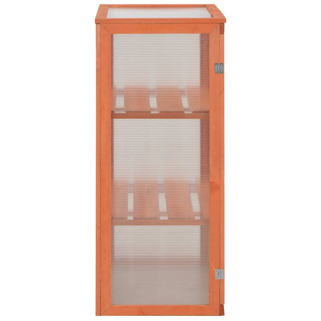 vidaXL Seră, 75x47x109 cm, lemn vidaXL Seră, 75x47x109 cm, lemn