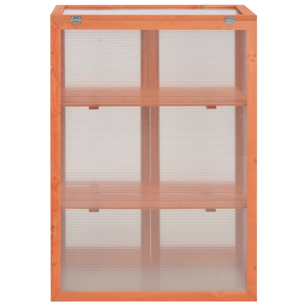 vidaXL Seră, 75x47x109 cm, lemn vidaXL Seră, 75x47x109 cm, lemn