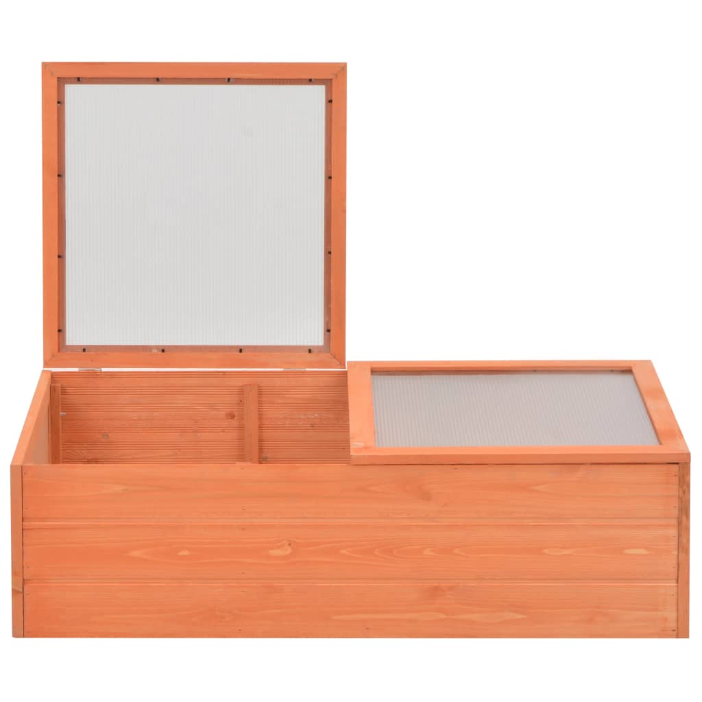 vidaXL Seră, 100x50x34 cm, lemn vidaXL Seră, 100x50x34 cm, lemn