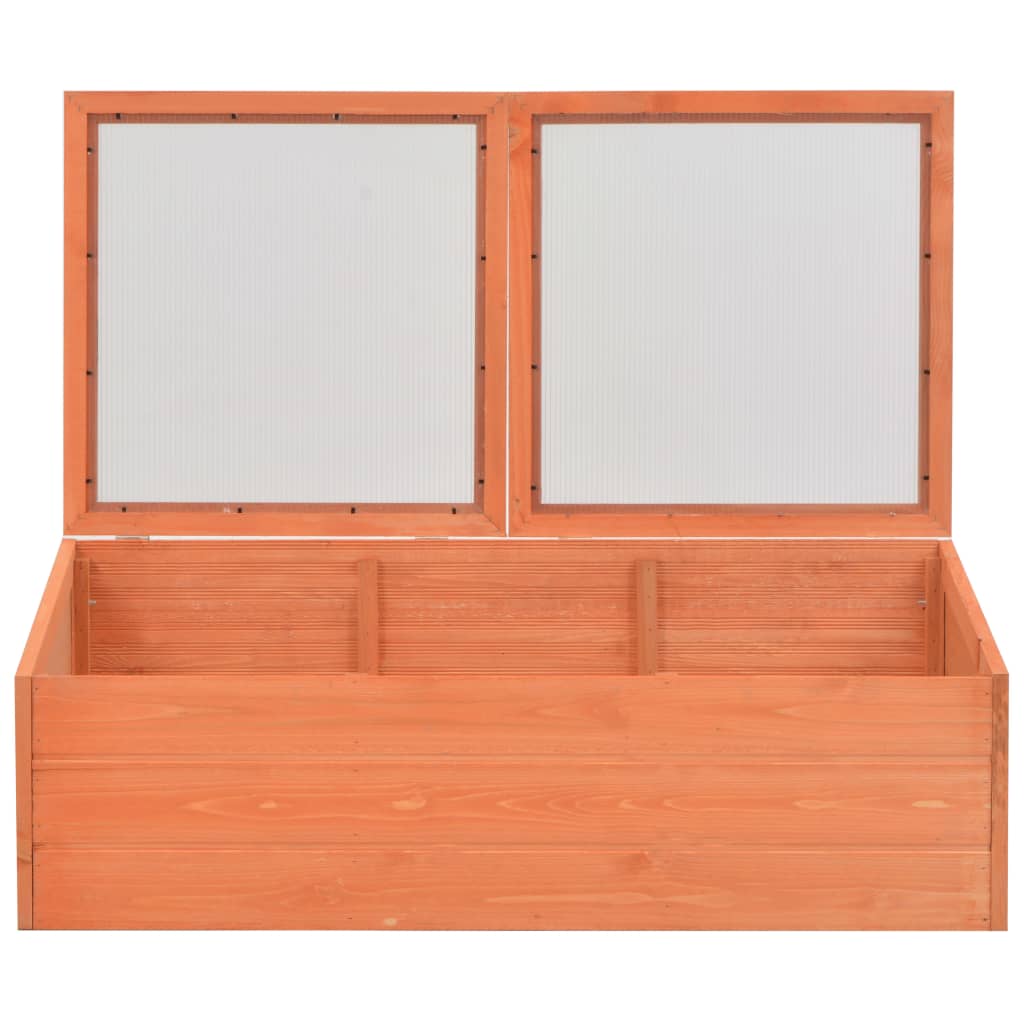 vidaXL Seră, 100x50x34 cm, lemn vidaXL Seră, 100x50x34 cm, lemn