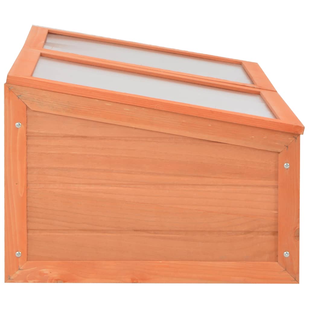 vidaXL Seră, 100x50x34 cm, lemn vidaXL Seră, 100x50x34 cm, lemn