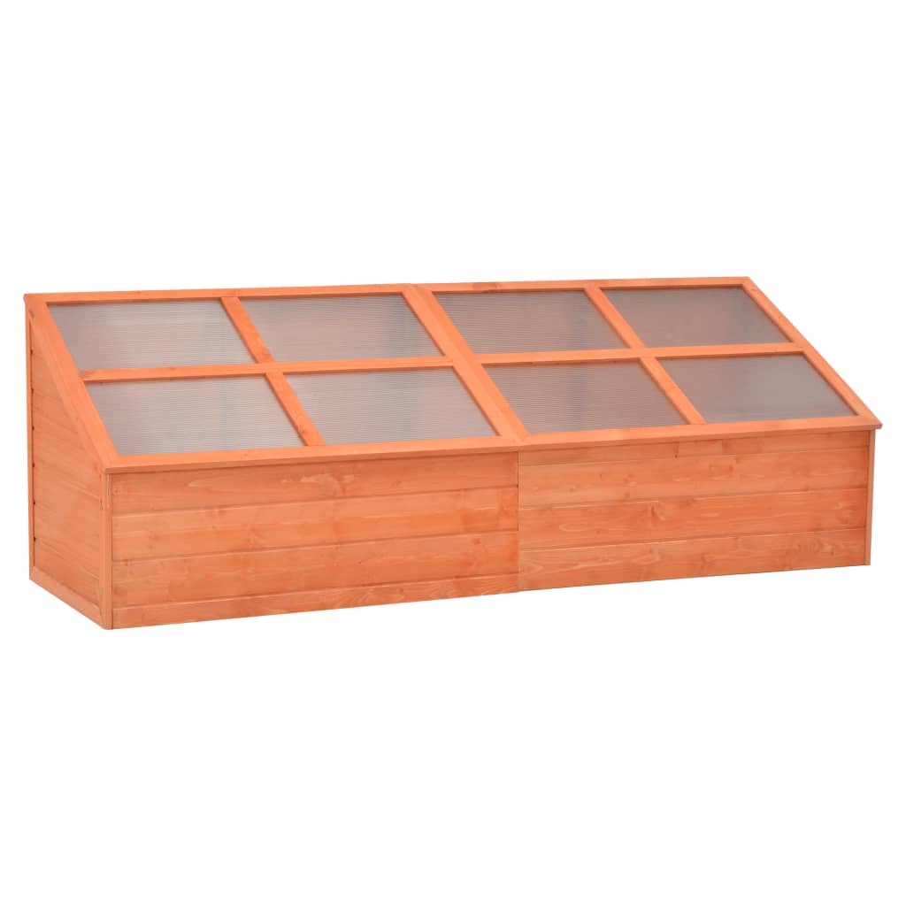 vidaXL Seră, 180x57x62 cm, lemn vidaXL Seră, 180x57x62 cm, lemn